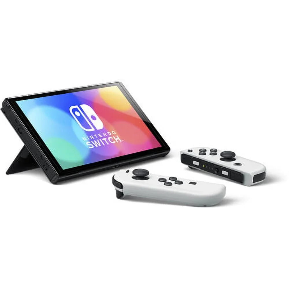 White More 128GB Nintendo OLED Switch Pokemon Card, and with Sword,