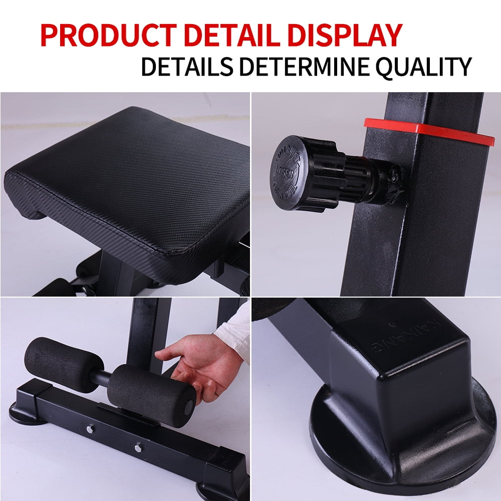 KINGKANG for Full Gym Bench, K Workout Bench Body 700LB for Weight Workout,Foldable Adjustable Exercise Dumbbells Bench Home
