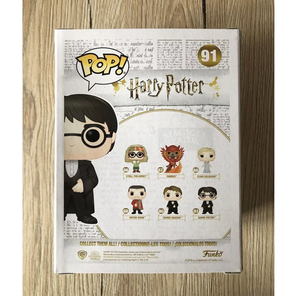 Funkoo outfit doll #91 handmade Potter Potter movie vinyl hand-made plastic Harry collection Pop! Harry birthday box gift+hard ornaments protective