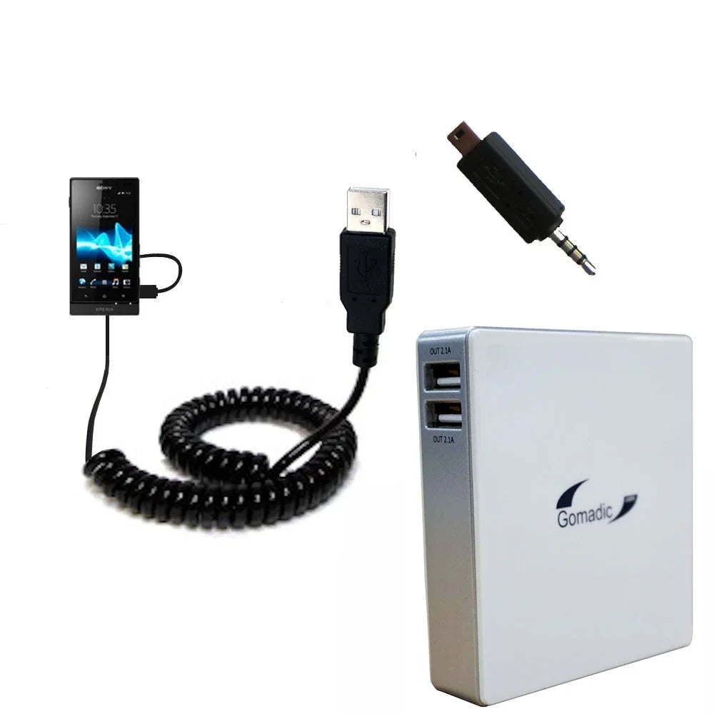 Ericsson High Gomadic Xperia the Portable Sola Technology for suitable Battery TipExchange External Capacity Charger Pack Rechargeable - with