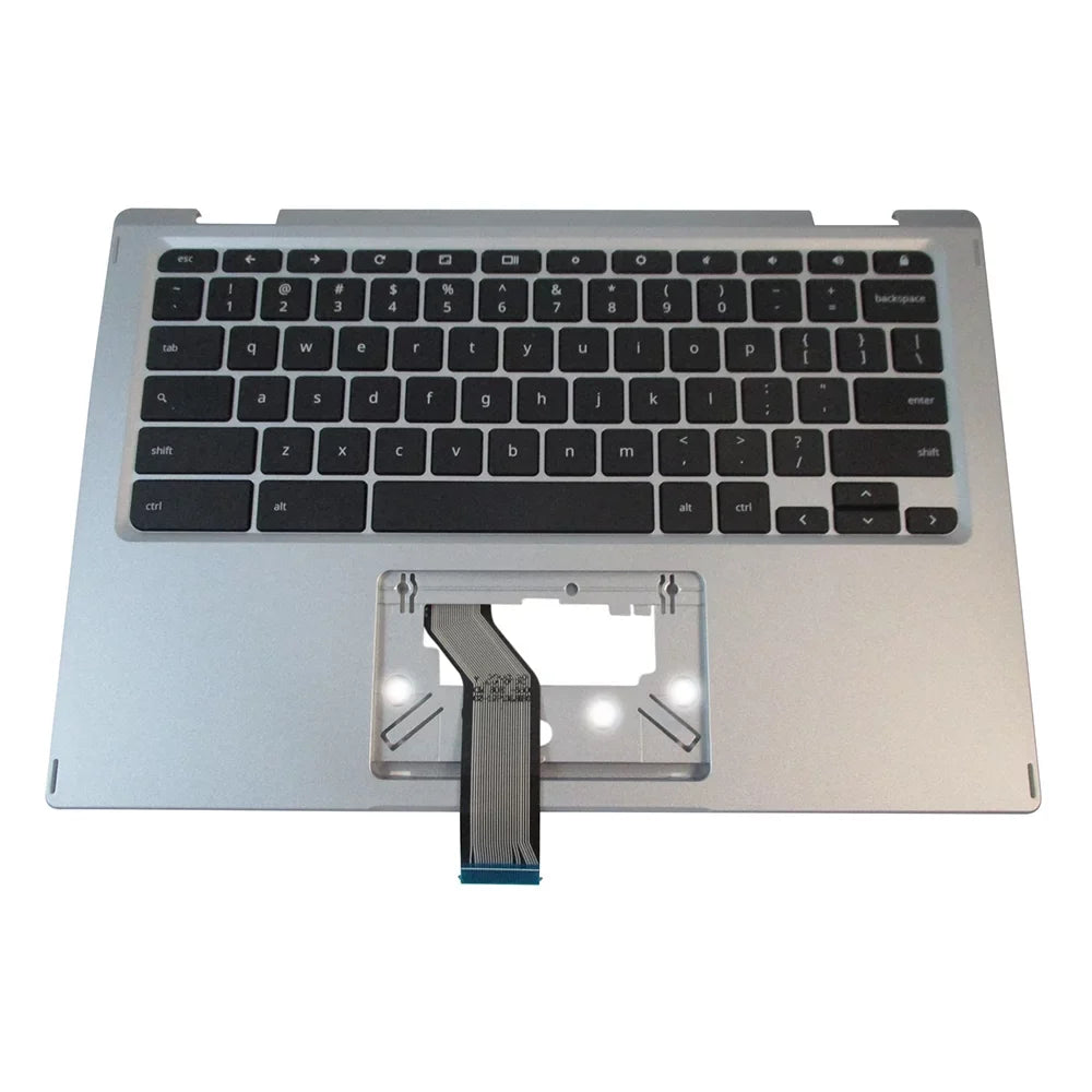 6B.HUVN7.020 Palmrest w/ Spin Non-Backlit CP513-1H Chromebook Acer Keyboard Silver