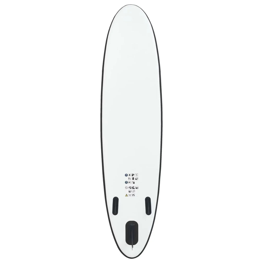 Paddleboard Inflatable White and Black Set MABOTO