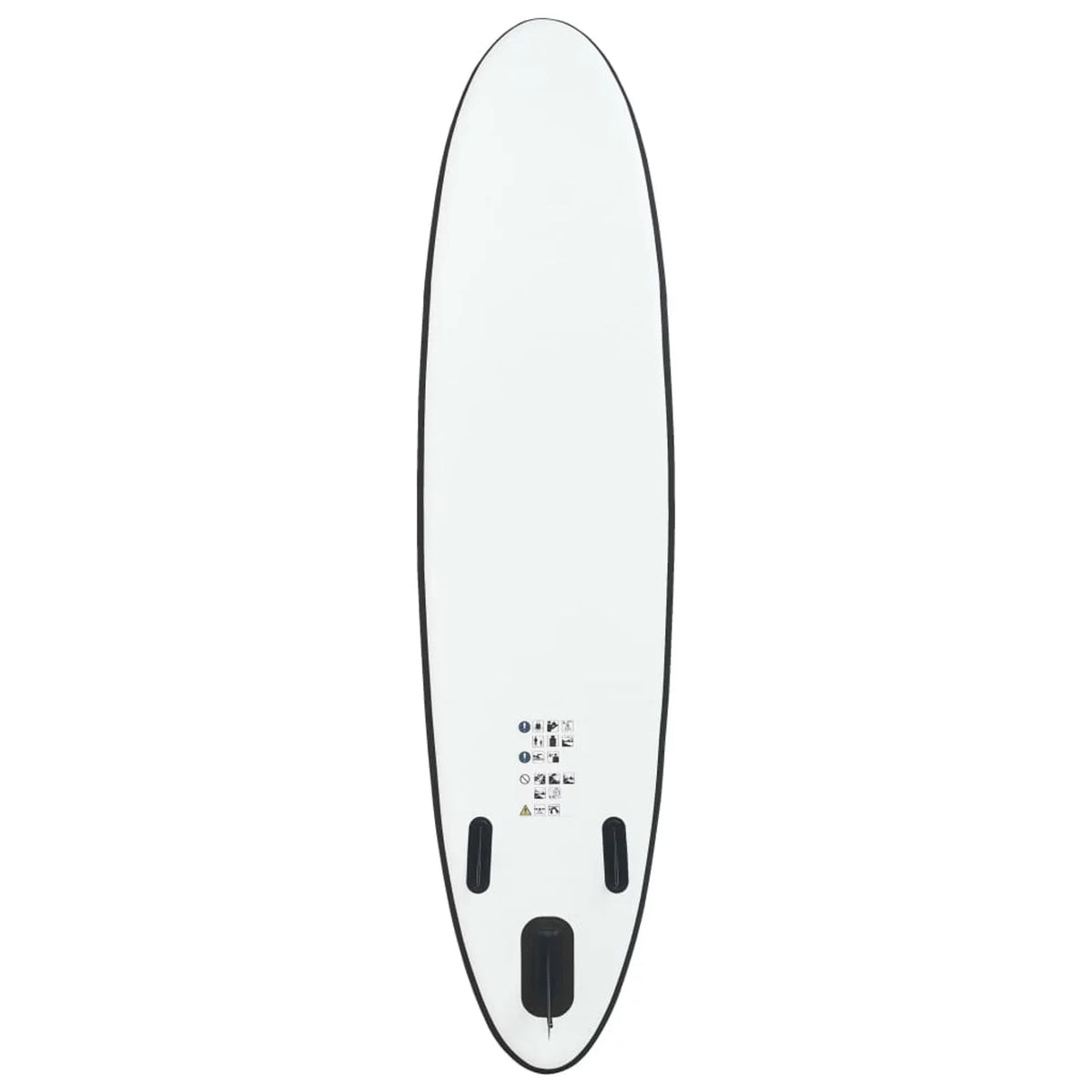 Paddleboard Inflatable White and Black Set MABOTO