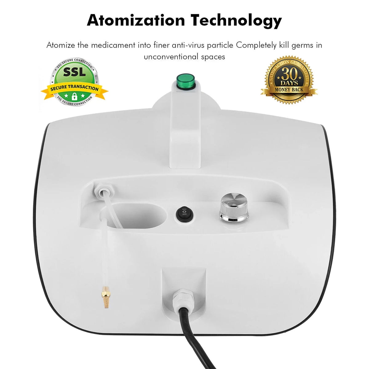 Best & for Home, Smart Retail Portable Office House Fog Car, Sterilization Atomizer. Indoor/exterior Machine