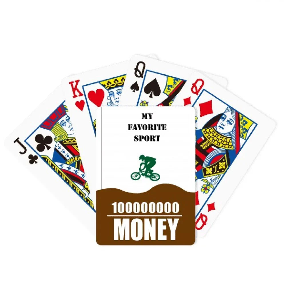 Hand Balanced Sports Poker Like Fitness Card Playing Funny Game Cross-country