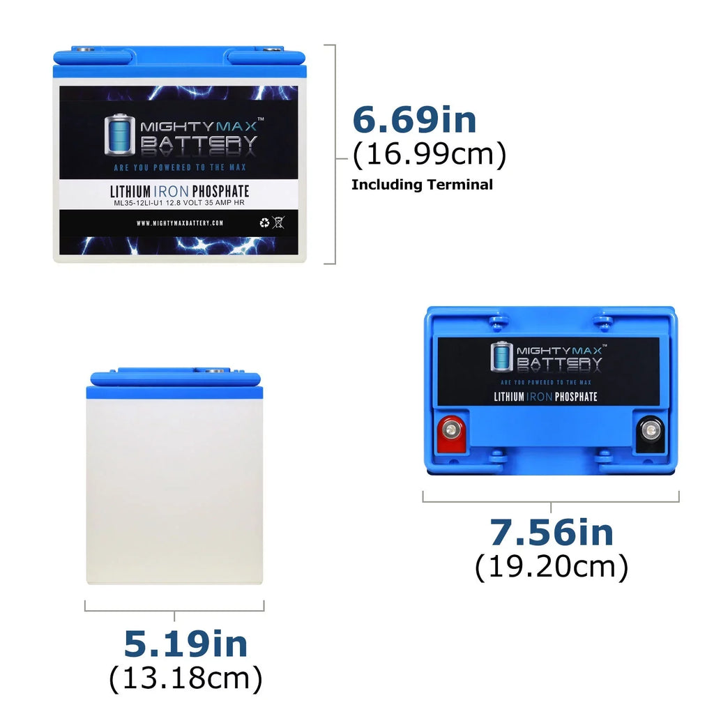 12V compatible - Generator 4 Replacement Yeti with 400 35AH U1 Lithium Pack Zero Battery Solar Goal