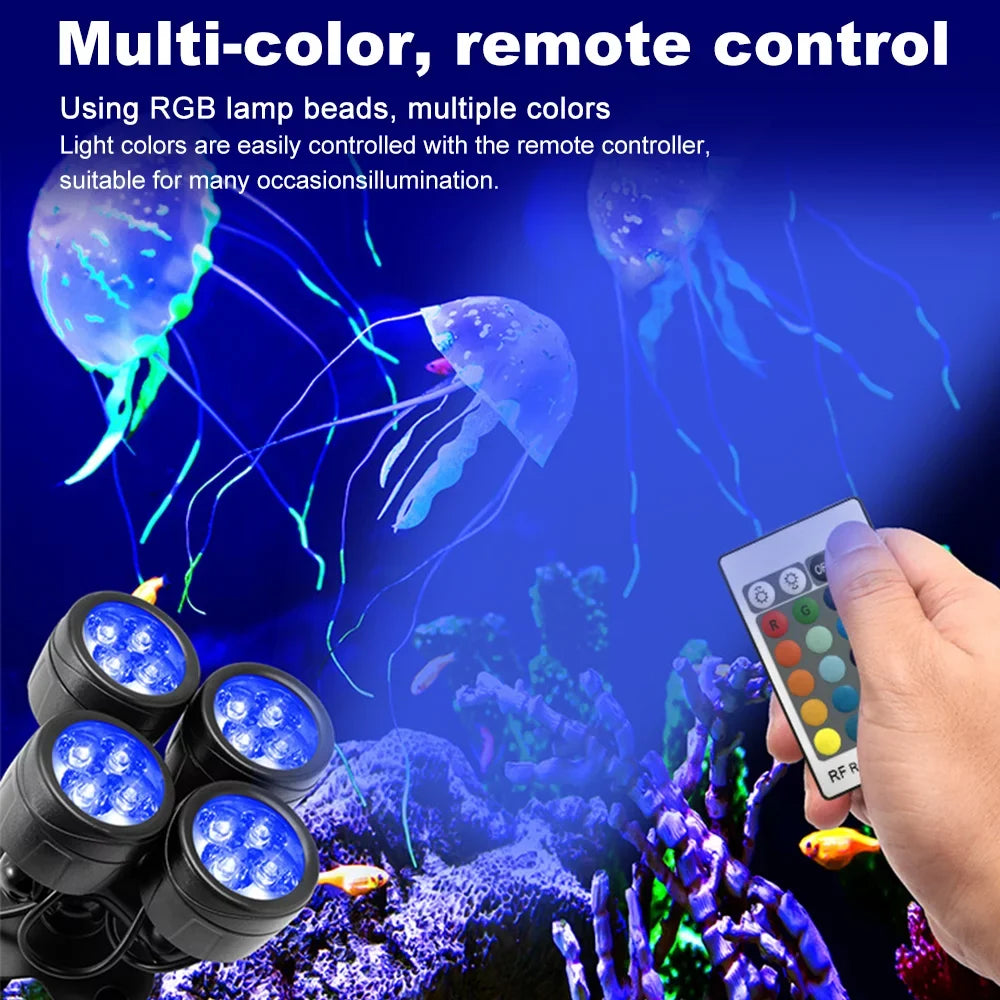 Underwater Lights Arealer LED Light Lights FishLights Light Fountain Color Changing Pond