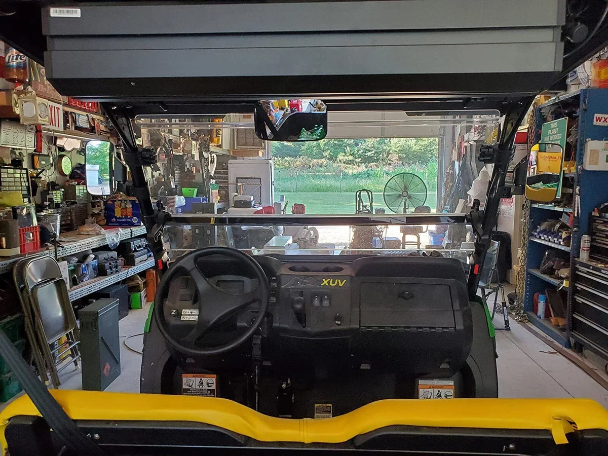 900 with Polaris 1000 Can-Am 1.75"-2" Clamp Mirrors X3 Bar Set Mirrors View RZR Center UTV Compatible Rear
