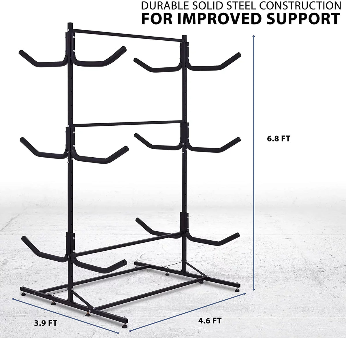 Kayak for Rack, Storage Indoor Kayak 6 Freestanding Storage RaxGo exterior &