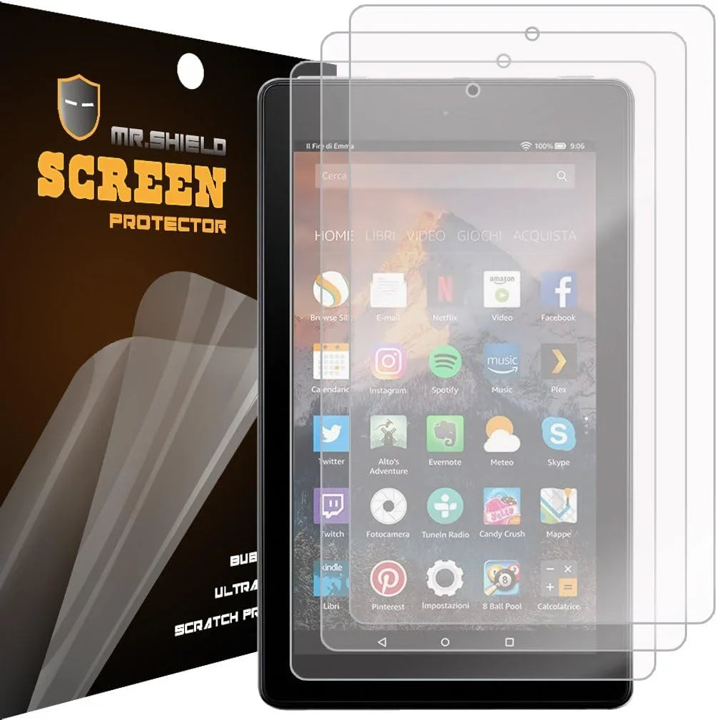 ONLY) Anti-Glare Screen 2017 with Tablet 7 (7th For Designed - [Matte] Fire Generation release Alexa