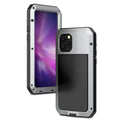 Grade Heavy 13 Pro (Silver) Protection, Military Scratch and Glass exterior Resistant Rugged Case Travel Duty Aluminum iPhone Shockproof Metal Gorilla