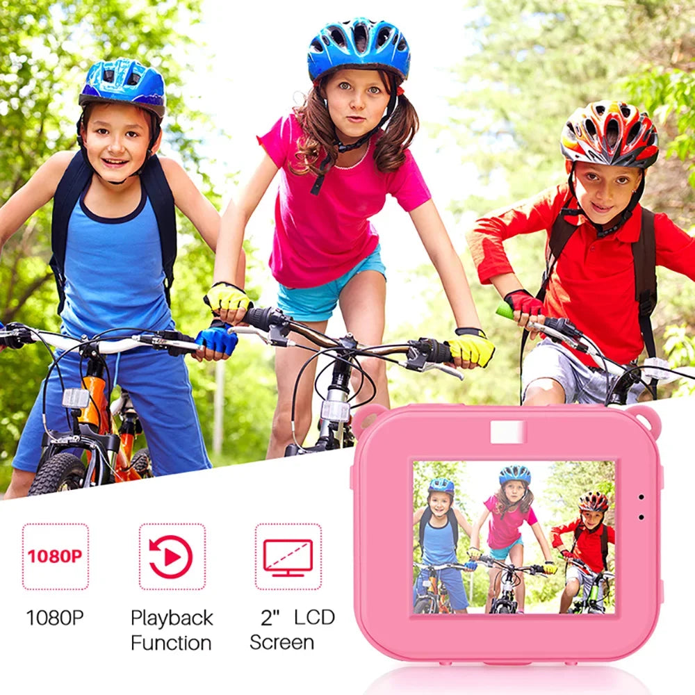 1080p New Video Present Camera Waterproof Camera,Camera Children Camera Built-in 30m Built-in 12mp Year Battery Year Camera Kids 1080p Video Battery 30m New 12mp Present