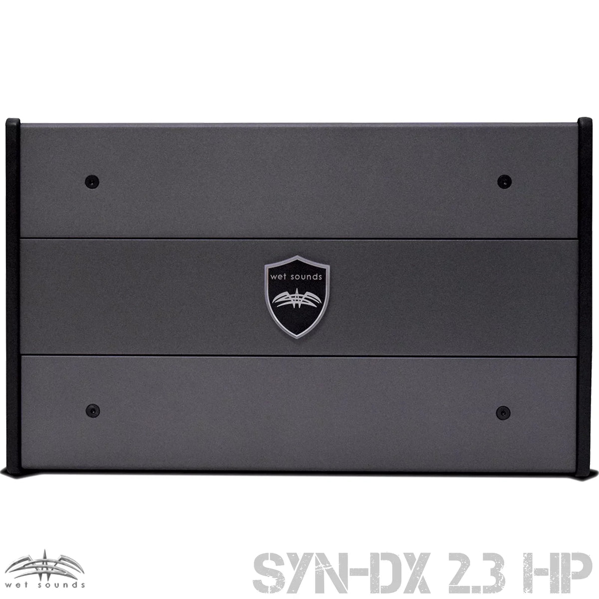 8" Steel with Stainless Fixed Mini & Speakers Clamps Sounds REV8B-FMINI Watt 1200 SYN-DX2.3 Black Amplifier Tower Wet