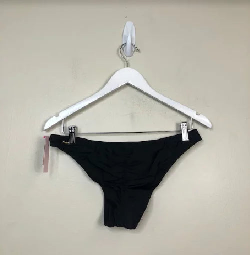 Itsy Women's Swimwear Bikini Black Secret Victoria's L, Zuma Bottom Pull-On NWT