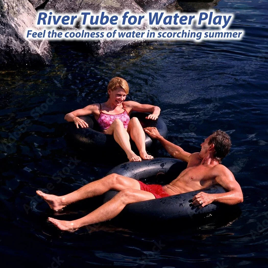 Large Tubes, Float Rubber River Tire Tubes Duty Snow Pool 39inch Inner Snow Tubes Sledding, for Pool Closing Tubes, Inner & for Rubber Snow 2PCS Heavy Tubes liquid Adults,