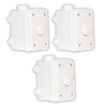 Theater exterior 3 Solutions Controls Piece Set White OVCDW Volume Weatherproof