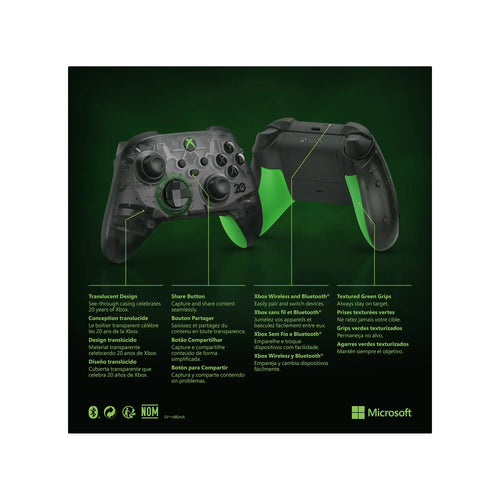 '- 20th Xbox Anniversary Restored Controller Special Edition (Refurbished) Wireless
