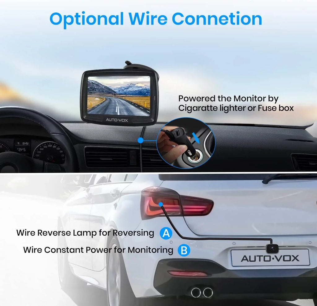 for Camera Camera Reversing Trucks, Rear Wireless Backup Camera Waterproof Wireless for BackUp Digital System Installation, Trailer Easy Vehicle View Camera