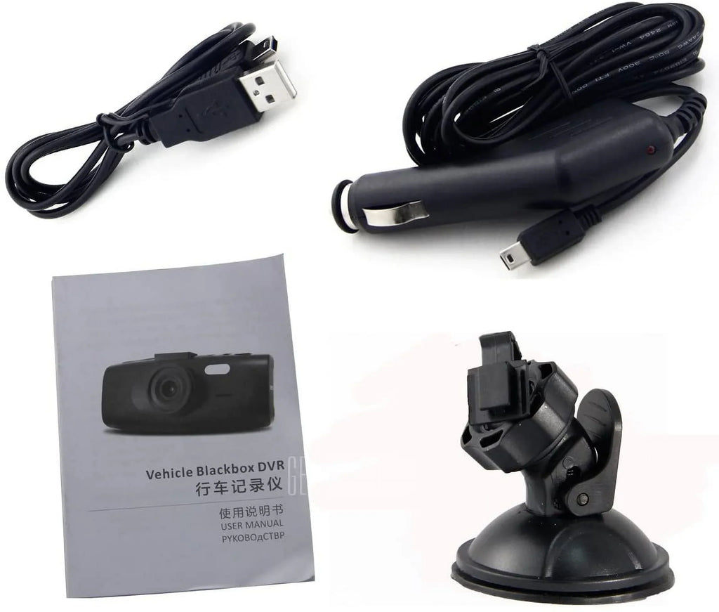 Cam G-sensor Vision Dashboard Detection 4X Zoom G1WH DVR NT96650 Angle Night Box WDR HD 2.7" 140° Novatek 1080P Recording Black Video Car Dash Full Recorder HDMI Wide H.264 LCD Motion Loop-cycle