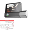 Dash Lens Camera Recorder And Rear Car And Cam Dual Front Inside Video DVR