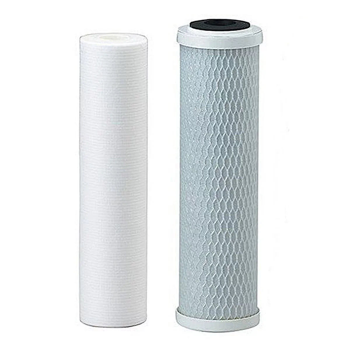 and Solid 20" Replacement Pre-Filter x 4.5" Sediment Carbon Bundle 5-Micron Cartridge Coconut