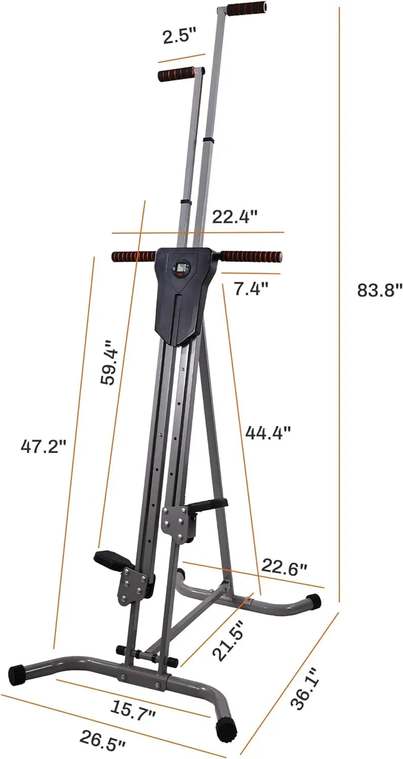 Signature Handle with Stepper with Without or Stair Stepper Bands, Adjustable Resistance Fitness Stepping Machine Mini