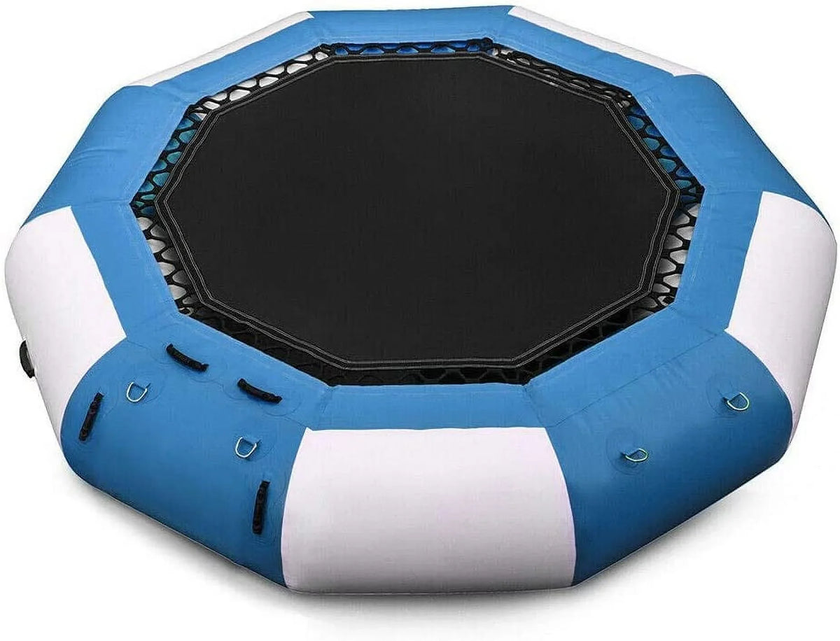 Pool Ring Jump Floated Inflatable 880lb liquid 17Ft 400kg/ Miumaeov Float Swimming Trampoline Platform Bouncer Jump Beach