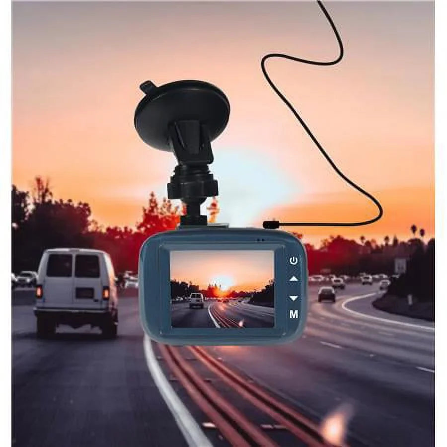 Dash Cam, Blue 2.2" Full LCD HD 12MP MNCD250 Screen