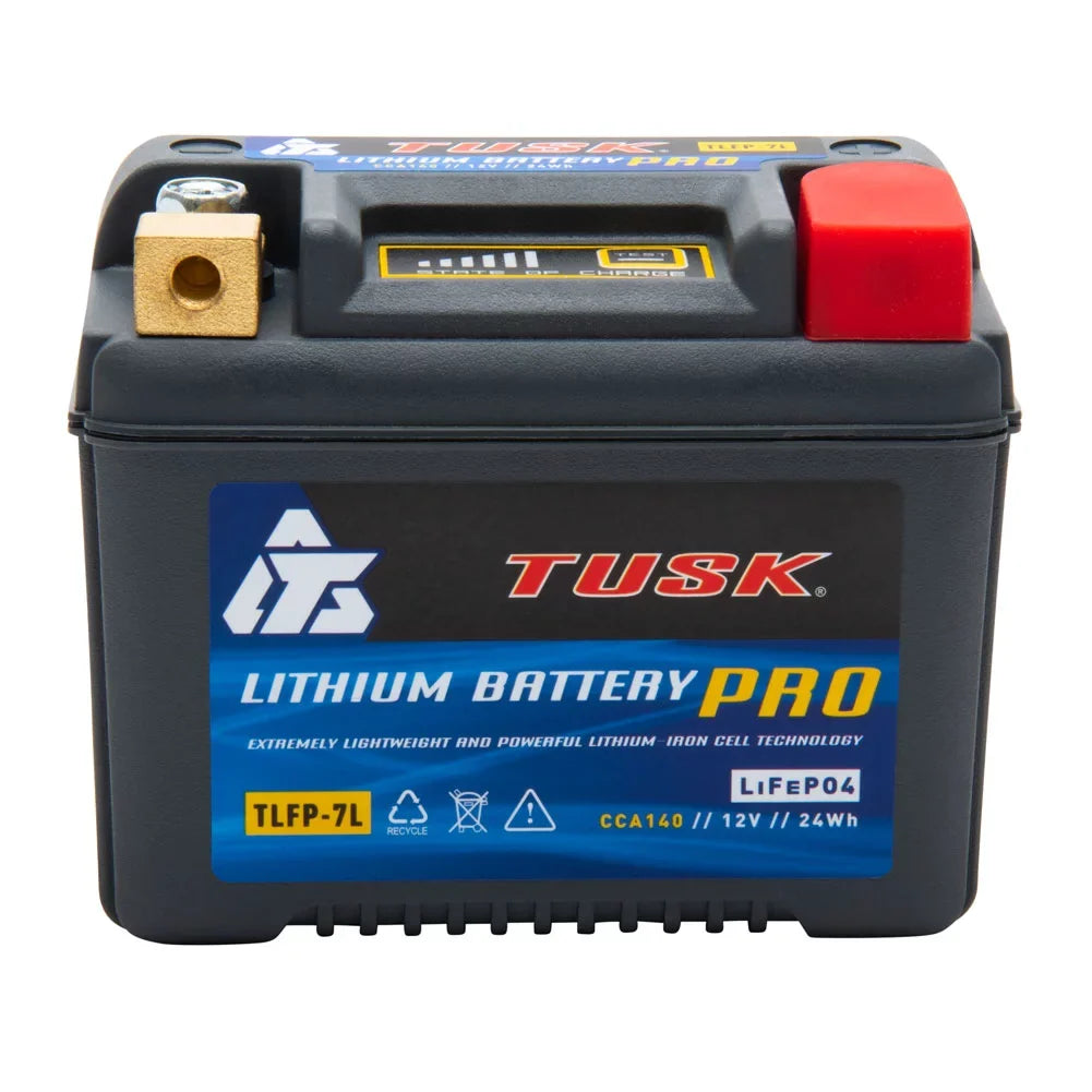 Battery Lithium Pro TLFP-7L 2005-2009,2012-2017 Tusk HONDA CRF450X For