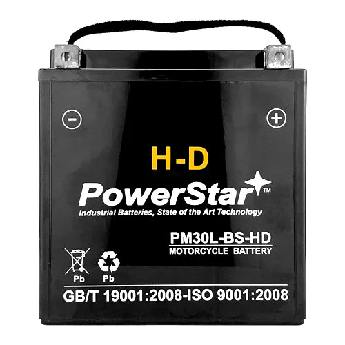 Heavy-Duty Battery CB30L-B Jet Ski Sea-Doo 12V PowerStar for 30Ah