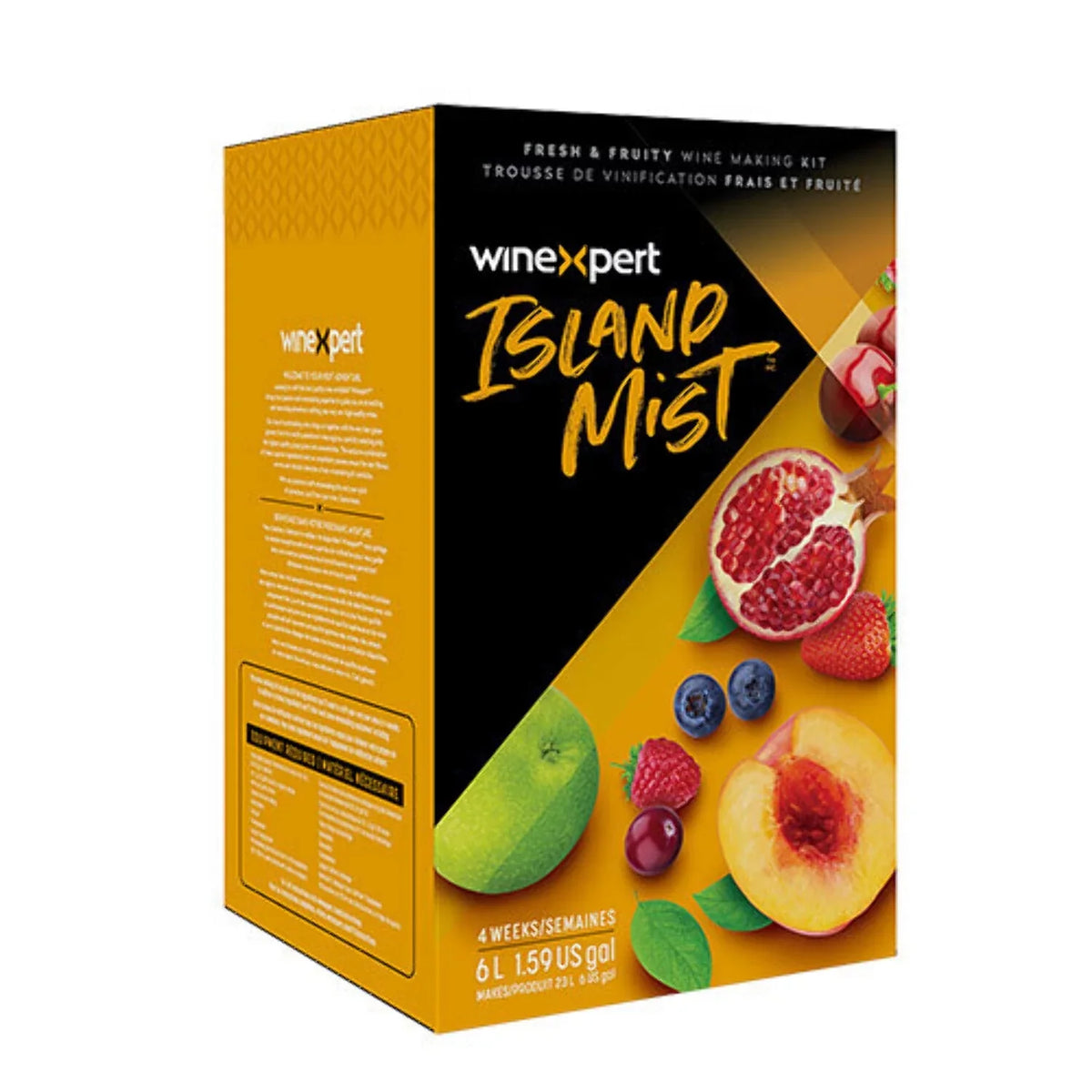 6 makes by wine CHERRY MIST ISLAND BLACK kit Winexpert gallons