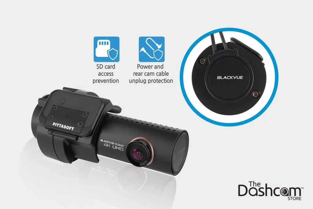 Memory GPS Lens Card Front 128GB Dashcam Rear for Dual 4K DR900S-2CH Cloud-Capable BlackVue WiFi and w/