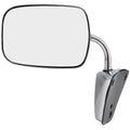 Truck 996220 Pickup Manual Mount Steel Low SUV Side Brock Mirror C/K/R/V Door Stainless 1973-1991 with Compatible Replacement
