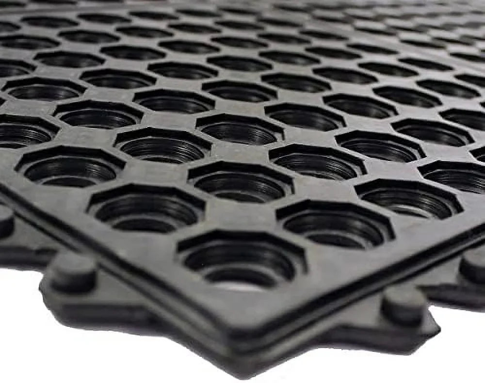 Interlocking Kitchen Door Garage Inch Shower Bar Restaurant Anti exterior X For Indoor Non-Slip Flooring Rubber Pool 36 Drainage, 36 Fatigue Floor Floor Mat Mat Durable