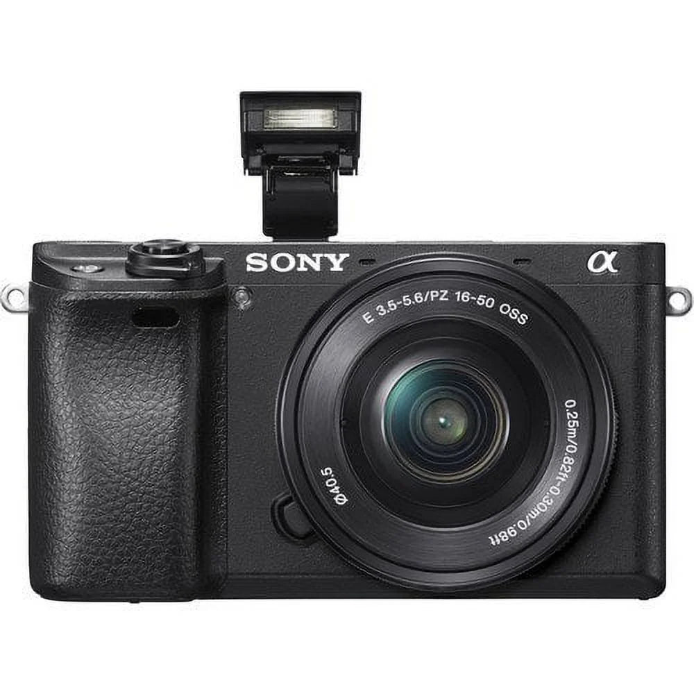 Stabilizer, 2x 64GB a6300 Black Mirrorless Essential Accessories Bag, Soft 2x Mic, , Batteries, Extra 4K Camera Zhiyun-Tech Rode WEEBILL Alpha W/ Monitor W/ Plus Lens Cards, ILCE6300L/B 16-50mm