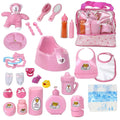New and Bag The 28 Doll Collection Diaper Feeding Pieces Doll Accessories, York