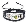 Pattern Rope Corn Plug Leather Cable Cable Wristband Bracelet Woven Charging Braided