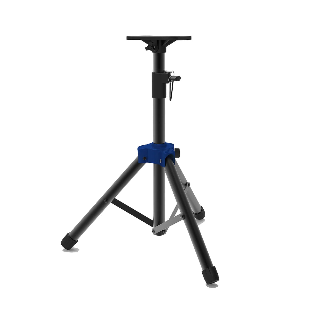 Studio Non-slip Three-point Stand Heavy Speaker Performance Duty Stand Adjustable Bracket Triangle Surround for Tripod Base Height Telescoping Speaker Sound