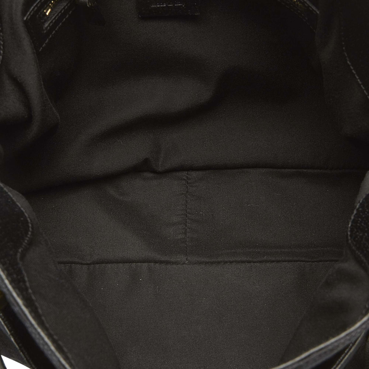 Pre-Owned Shoulder Bag GG Fabric Women Canvas Black (Good)