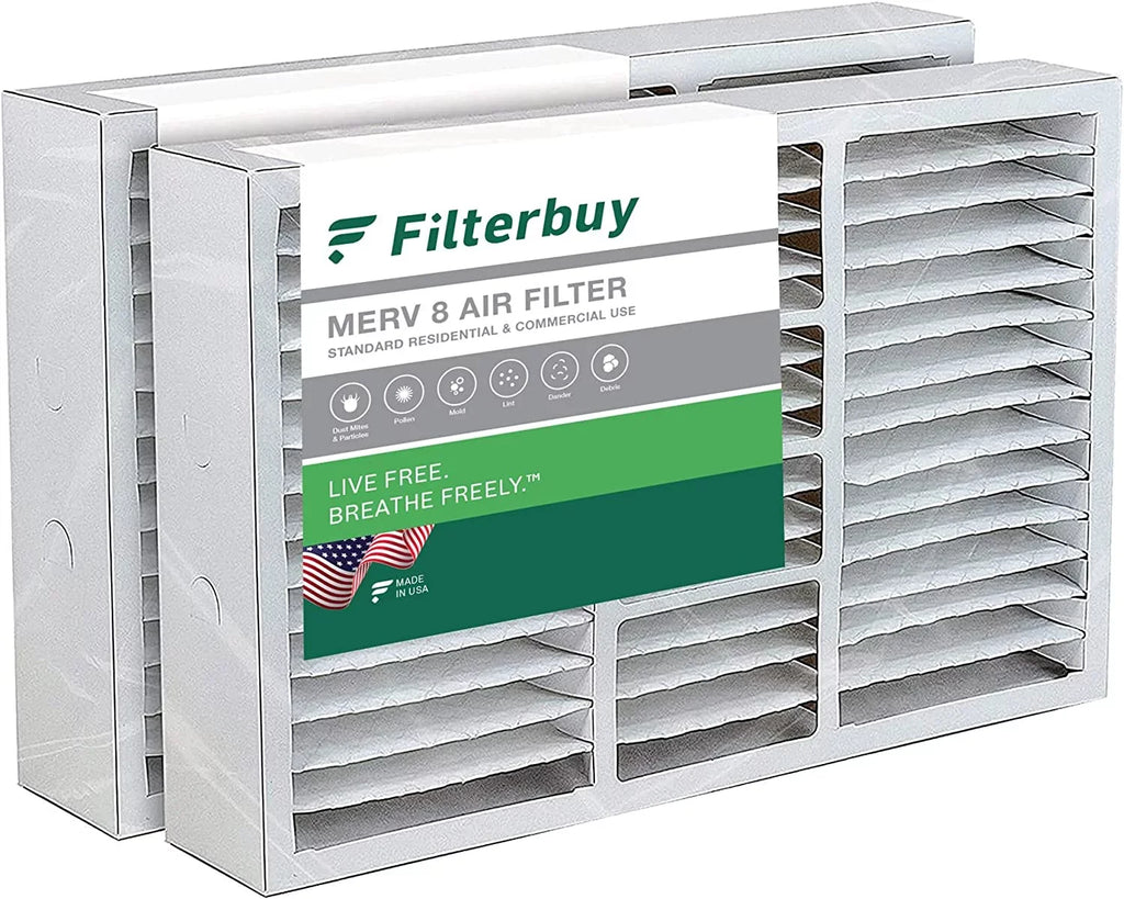 Furnace Pleated (2-Pack) HVAC 8 x6664 for Air Filters 17x26x4 AC Lennox MERV Filterbuy