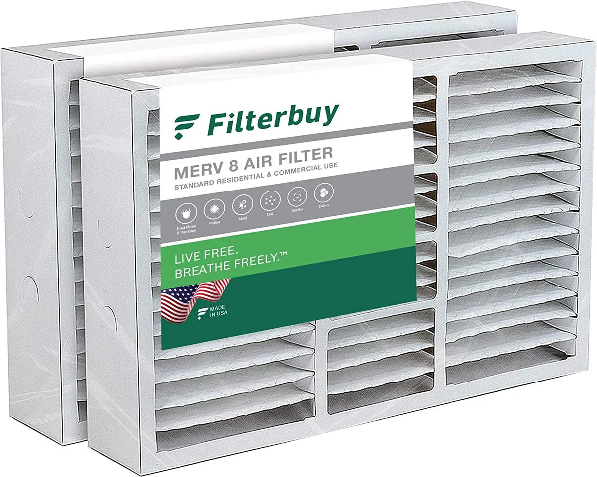 Furnace Pleated (2-Pack) HVAC 8 x6664 for Air Filters 17x26x4 AC Lennox MERV Filterbuy