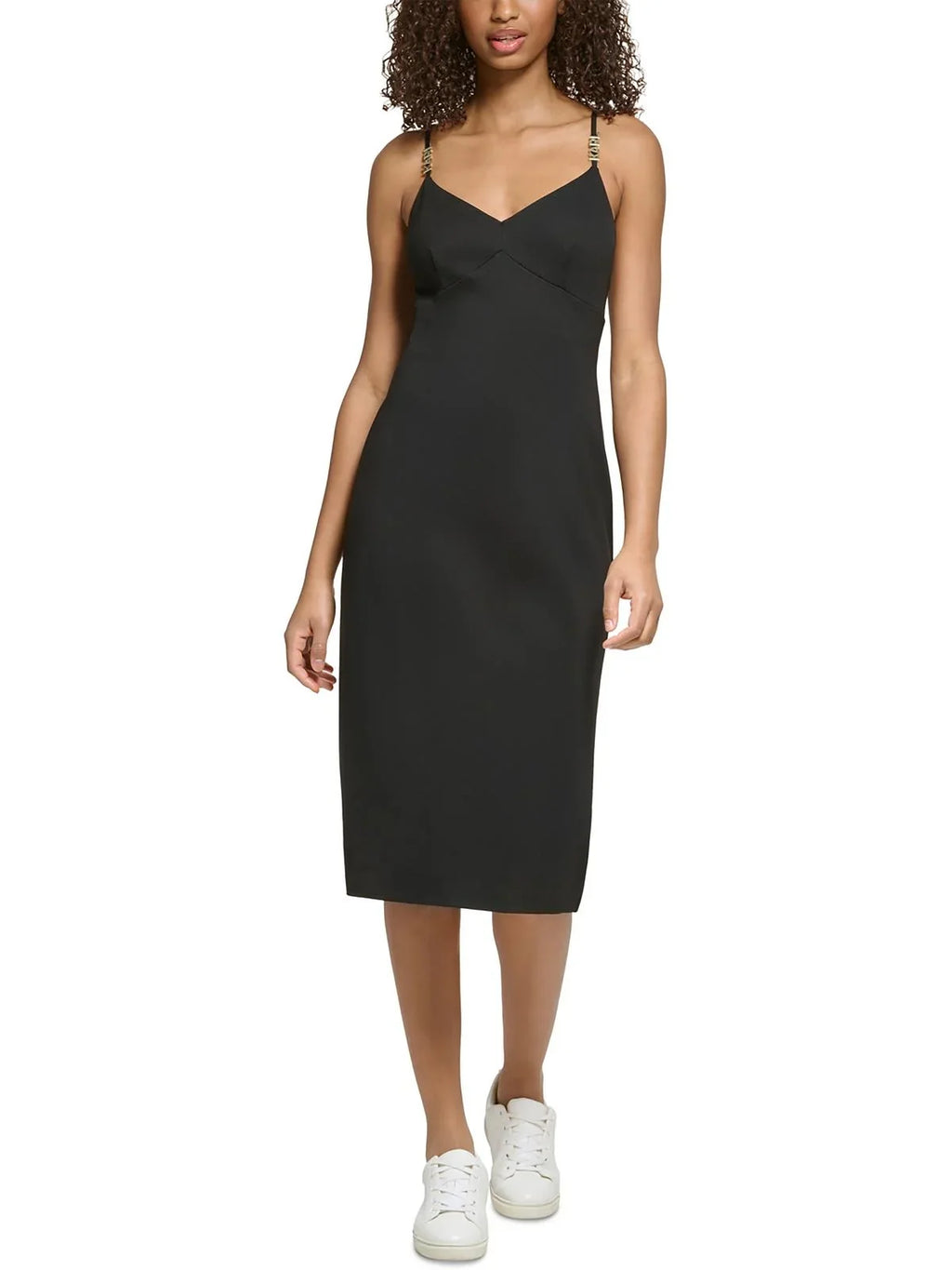 Midi Lagerfeld Womens Paris Karl Strap Spaghetti outfit Logo