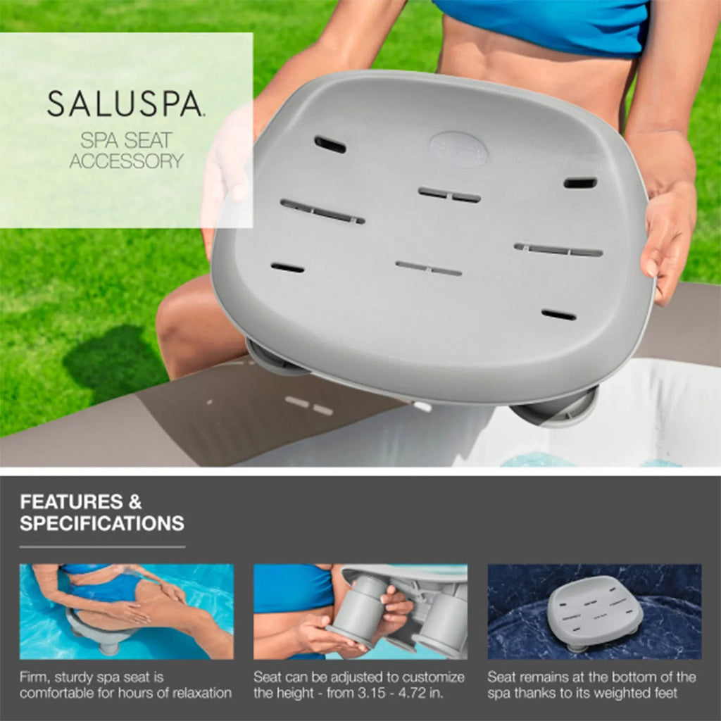 Pool Sicily Seat AirJet Spa w/Set Tub Bestway of & Coleman SaluSpa Hot 4