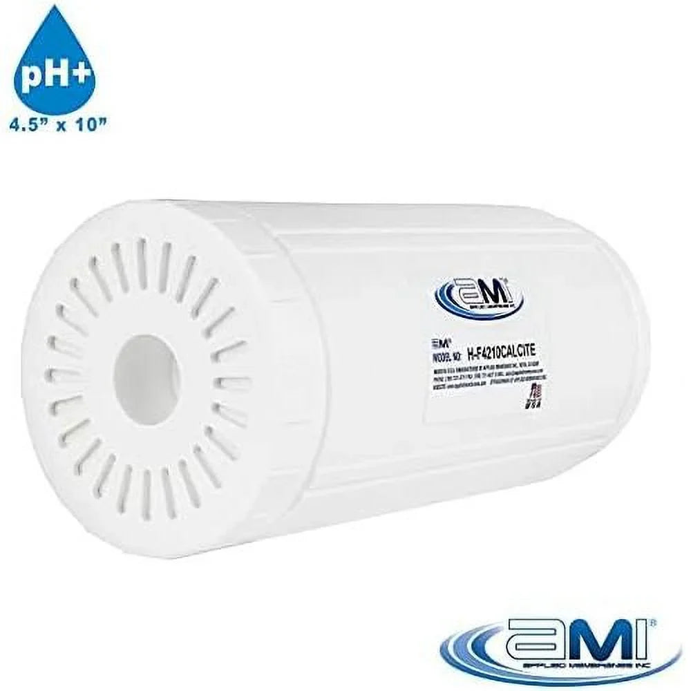 To | Filter Fits Alkalinity liquid (4.5X10)) dimension Ph Inch Filter Of Ph | Neutralization 4.5" Filter X H-F4210CALCITE Calcite Cartridge liquid Standard | Raise 10" Housing INC 10 Low