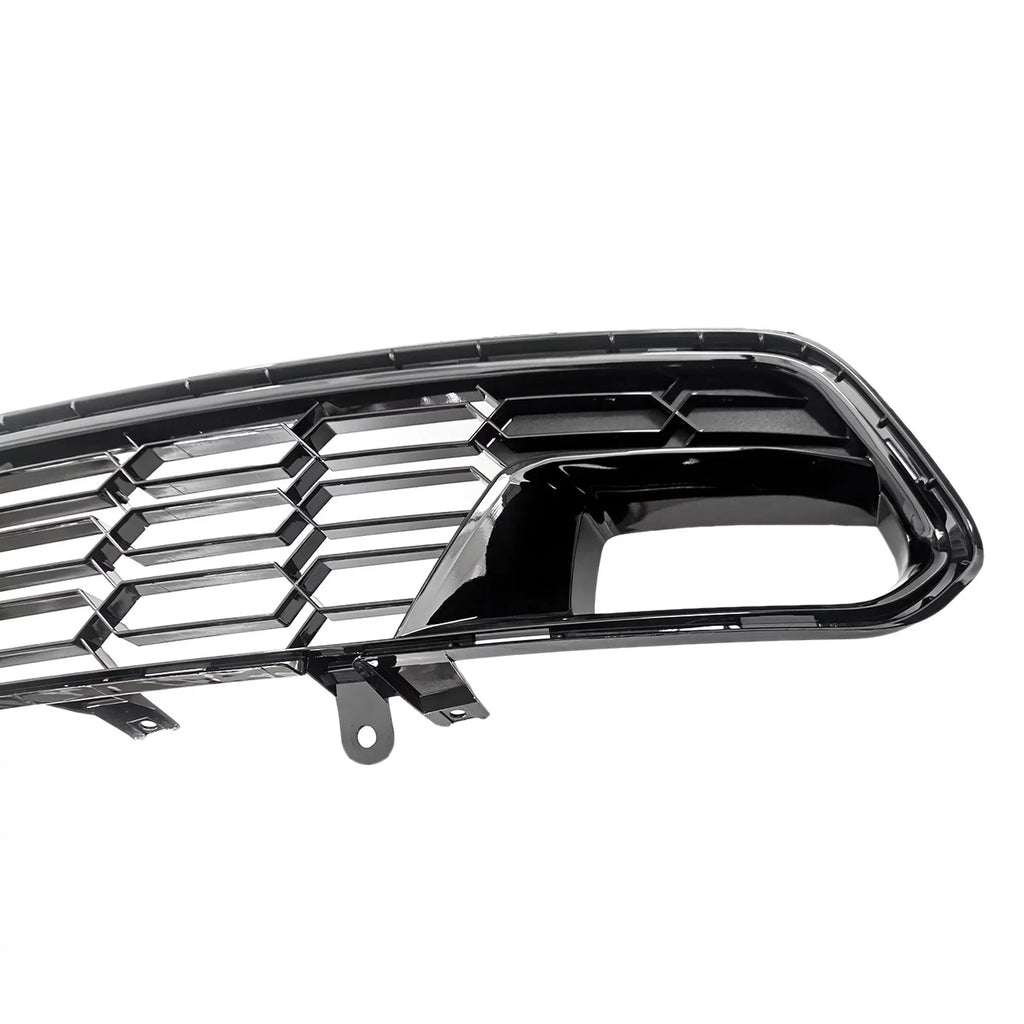 C7 Black Corvette Chevrolet Lower Bumper W/O 14-19 Gloss Grille Camera Front For