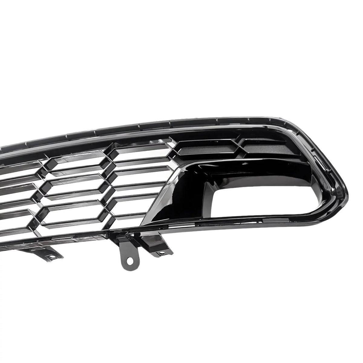 C7 Black Corvette Chevrolet Lower Bumper W/O 14-19 Gloss Grille Camera Front For