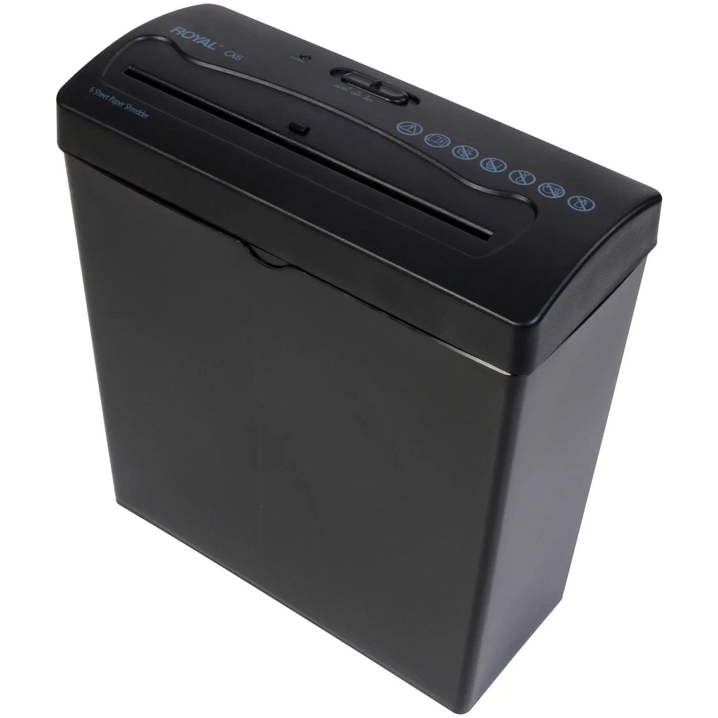 CX6 Paper Royal Crosscut Shredder 6-Sheet