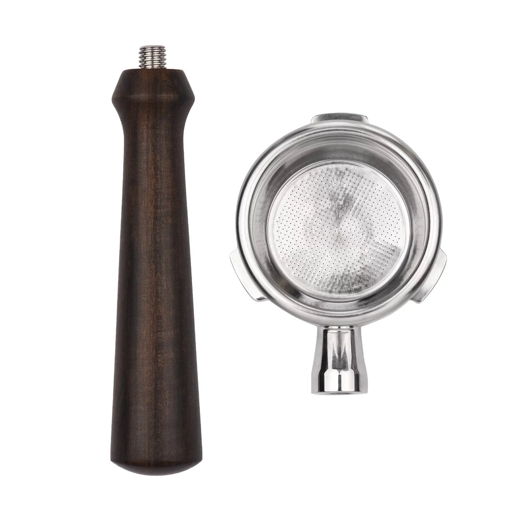 Cup Wooden Naked Barsetto Stainless For Ba101 3 Ears Steel Filter Coffee Calphalon Ba102 Bottomless Handle Temp Basket Portafilter 58Mm Replacement Iq