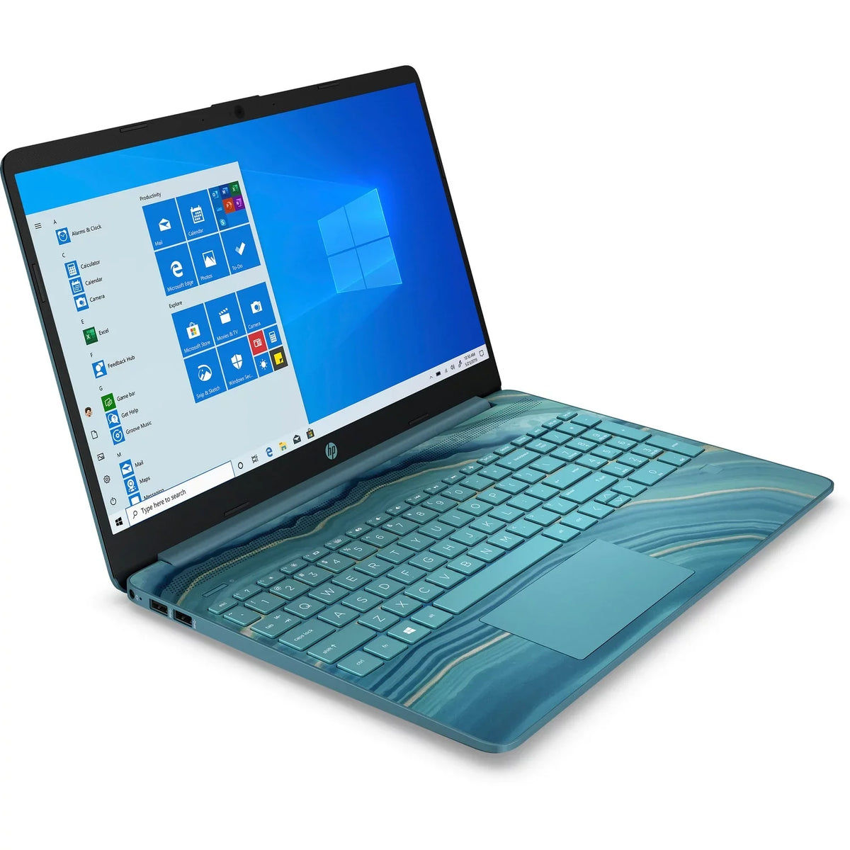 HP Restored Touch Pentium 256GB RAM, Laptop SSD 7505, 15.6" (Refurbished) Gold 8GB 15-dy2026ds