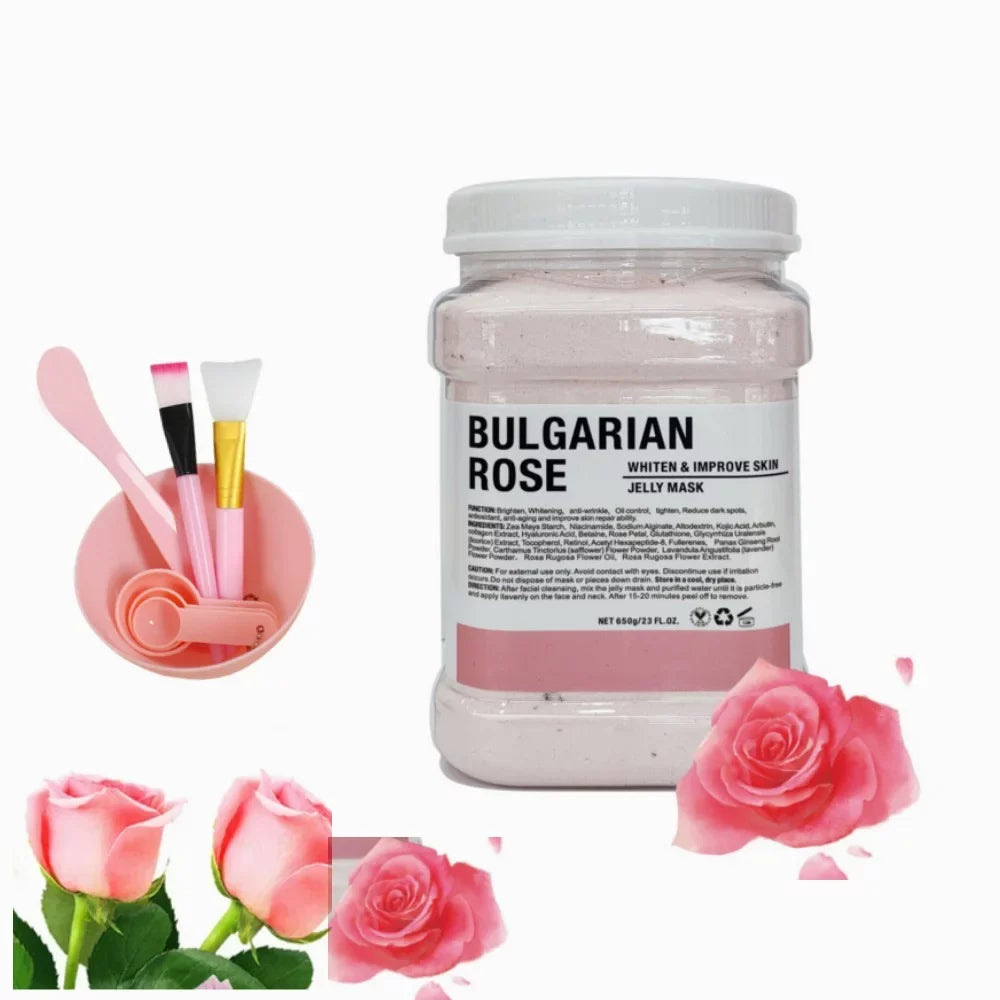 Petal Facial Rose Facial Mask Moisturizing Crystal Powder Mask Jelly Rose Mask Crystal